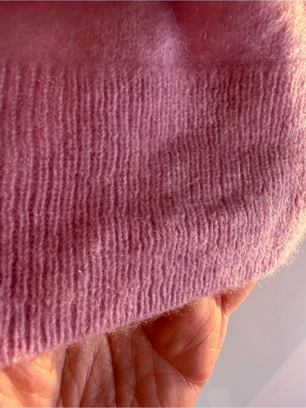 Saks 5th Ave Classic Crewneck Pink Women's Sweater girls 100% Cashmere S/P - Picture 5 of 12